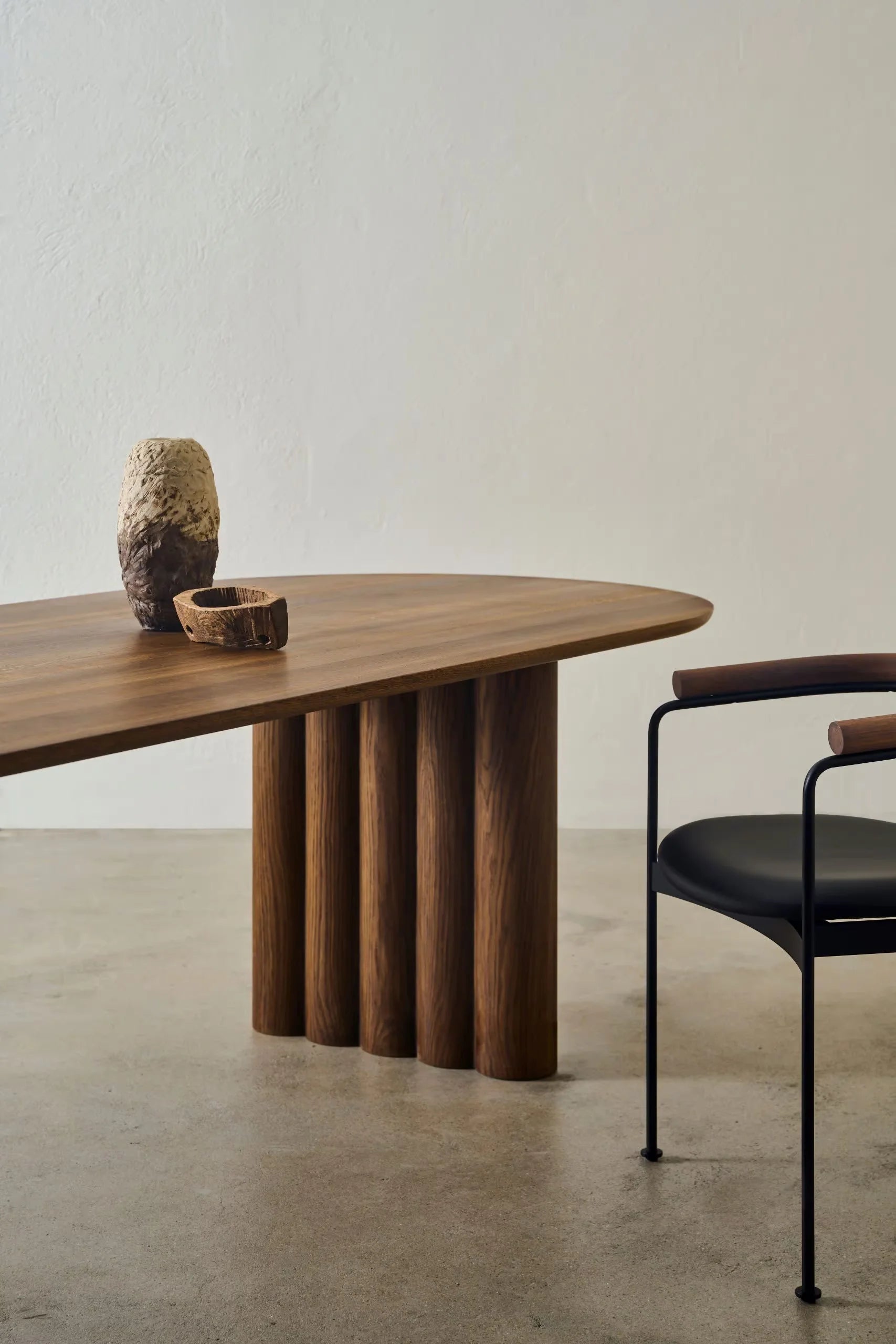 Ardent Oval Solid Wood Dining Table (5 Sizes)