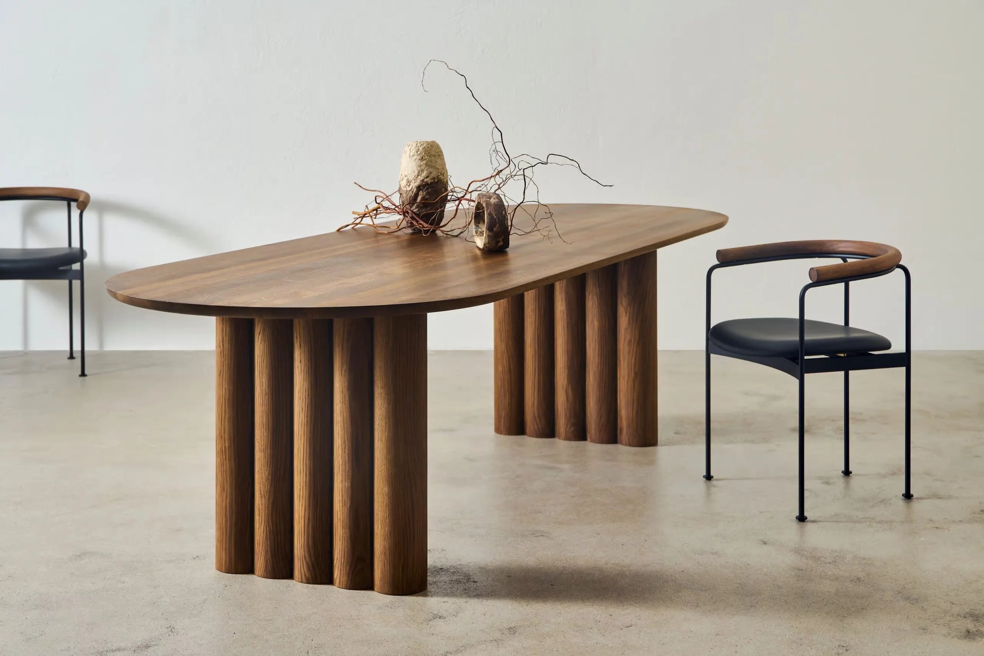 Ardent Oval Solid Wood Dining Table (5 Sizes)