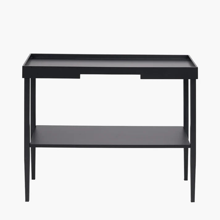 Aria Black Console Table