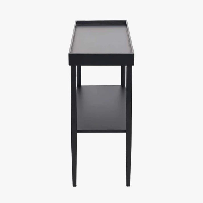 Aria Black Console Table