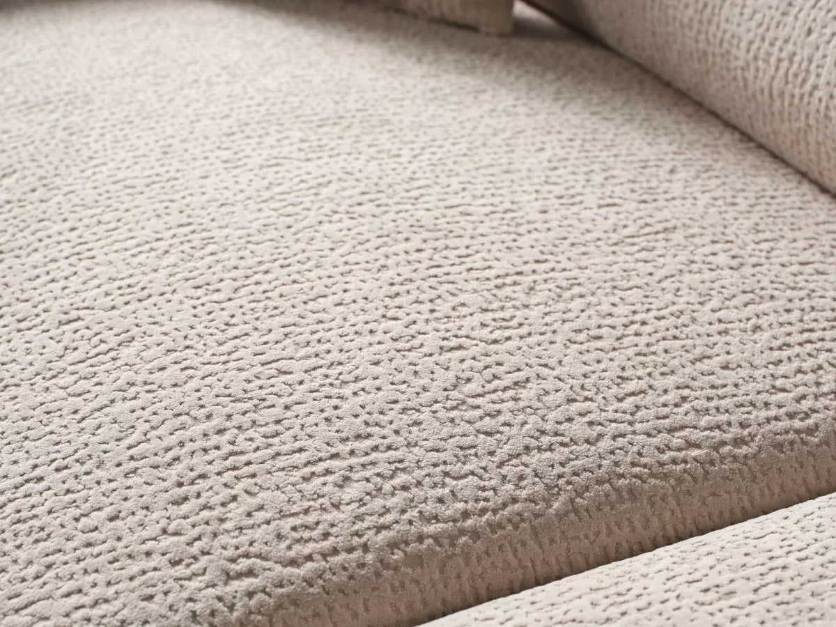 Arwin Beige 3 Seater Boucle Sofa
