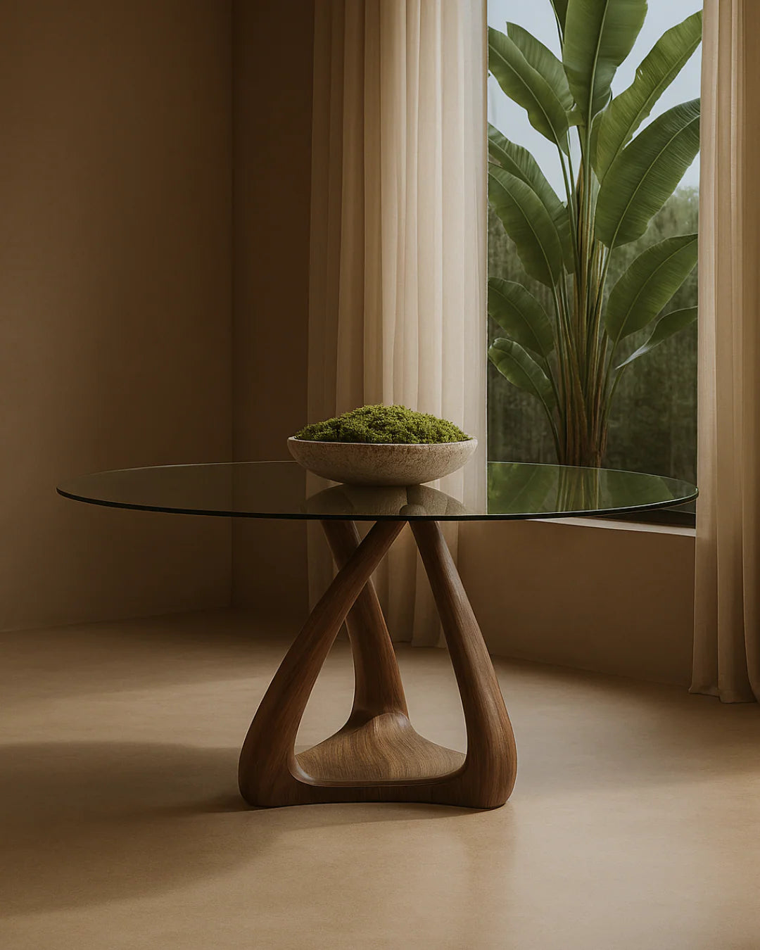 Avelore Glass Dining Table