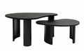 Axton Black Nesting Coffee Table Set