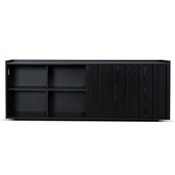 Batten Black Oak Sideboard