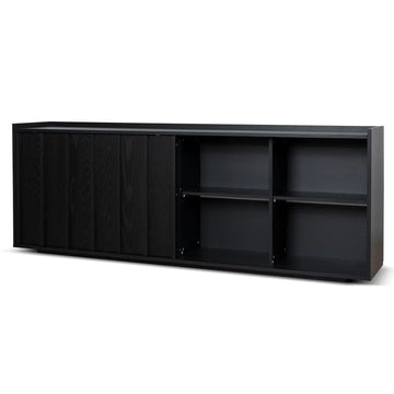 Batten Black Oak Sideboard