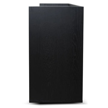 Batten Black Oak Sideboard