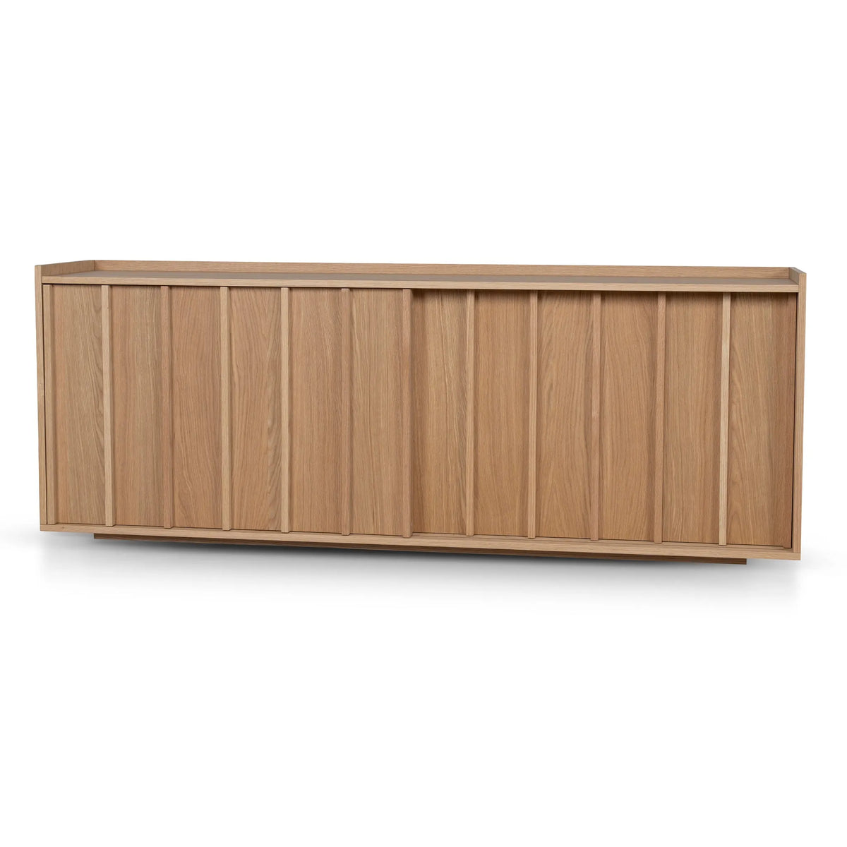 Batten Natural Oak Sideboard, front view