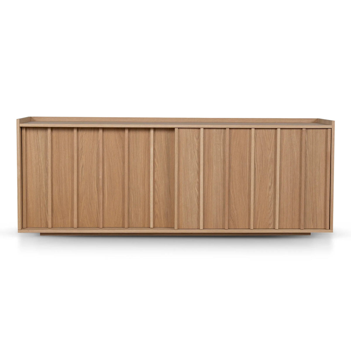 Batten Natural Oak Sideboard, top surface view