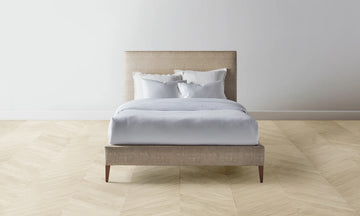 Bivo Beige Upholstered Bed (3 Sizes)