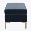 Switch Celeste Velvet Ottoman 3 image