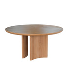 Clover Natural Oak Round Dining Table (4 Sizes)