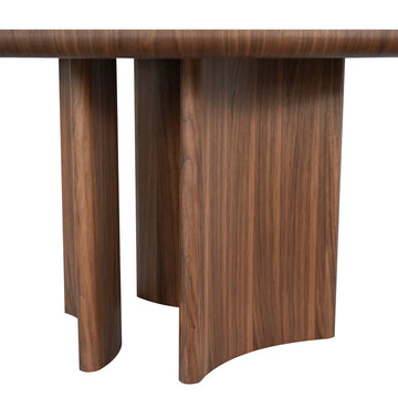 Clover Walnut Round Dining Table (4 Sizes)
