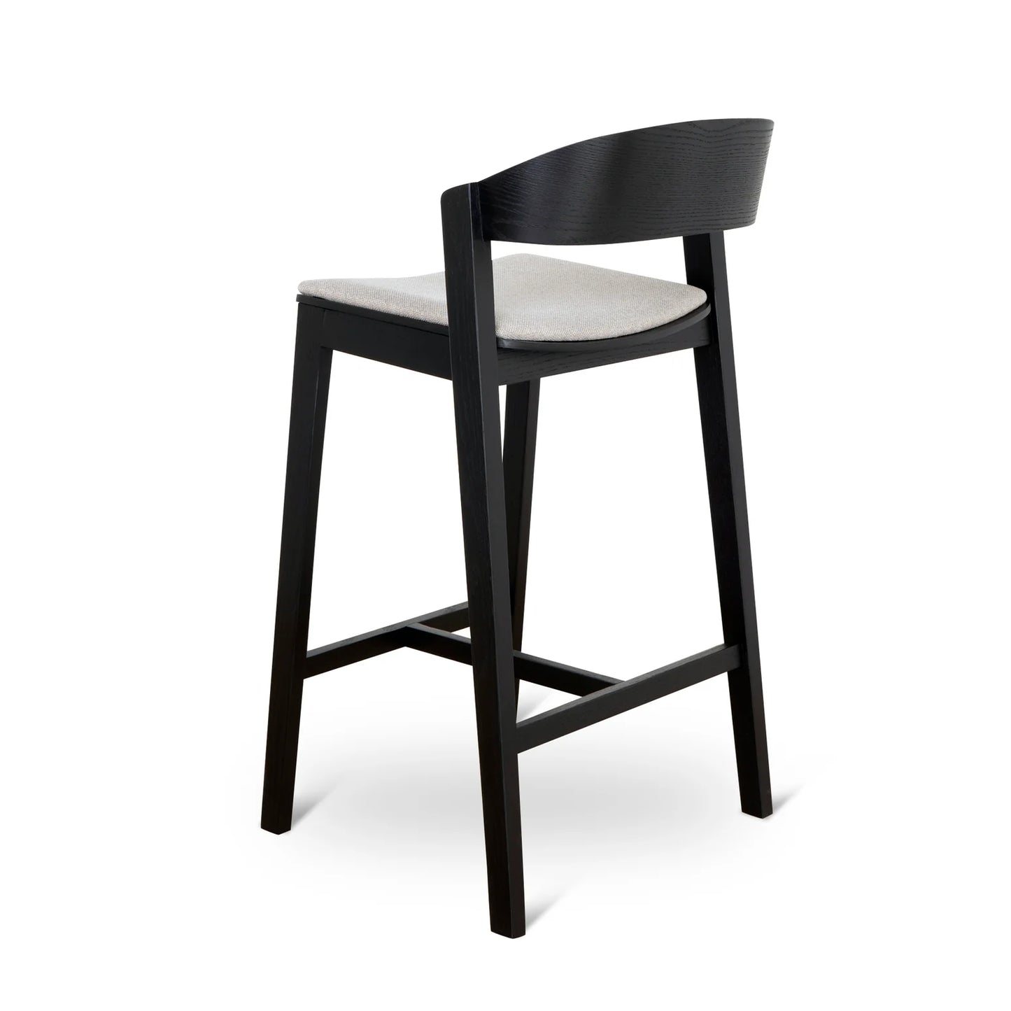 Elara Black Bar Stool