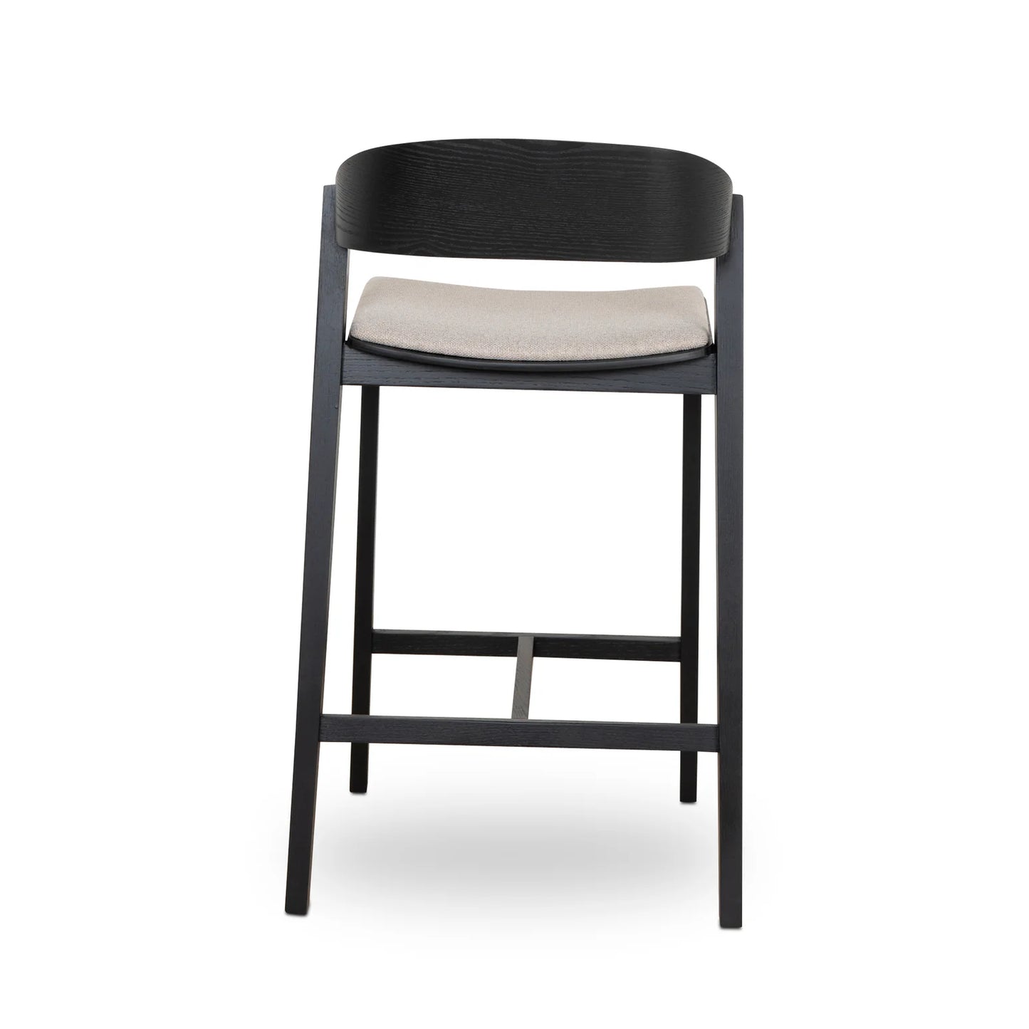 Elara Black Bar Stool