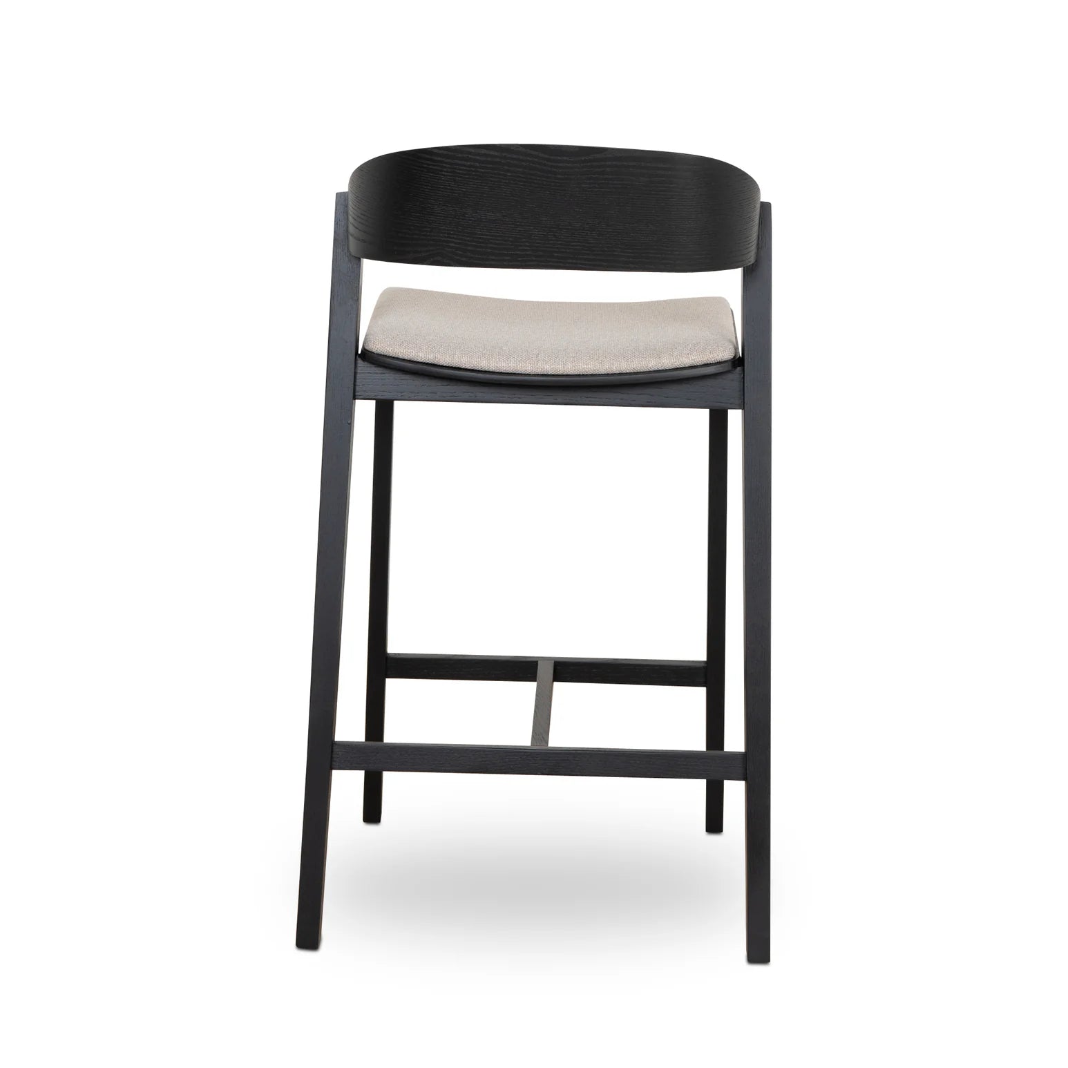 Elara Black Bar Stool