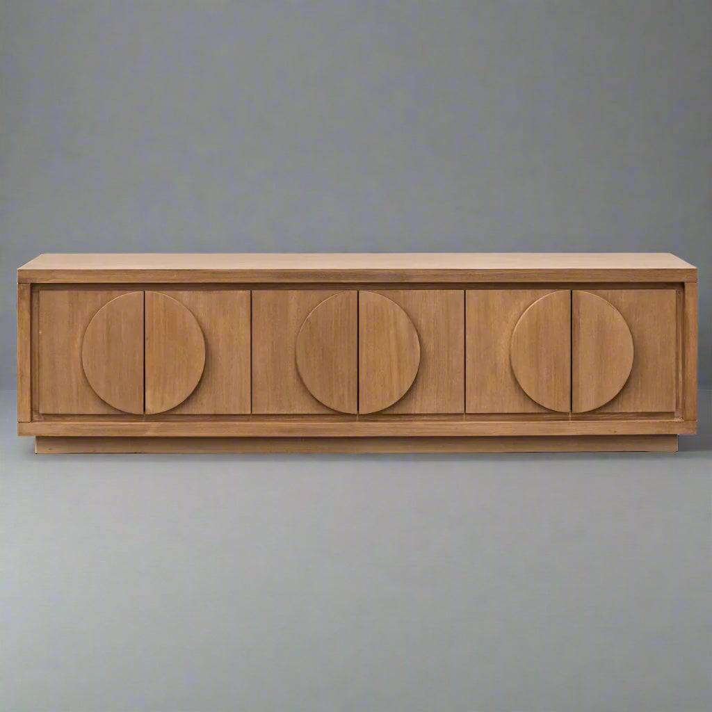 Halo Black TV Unit