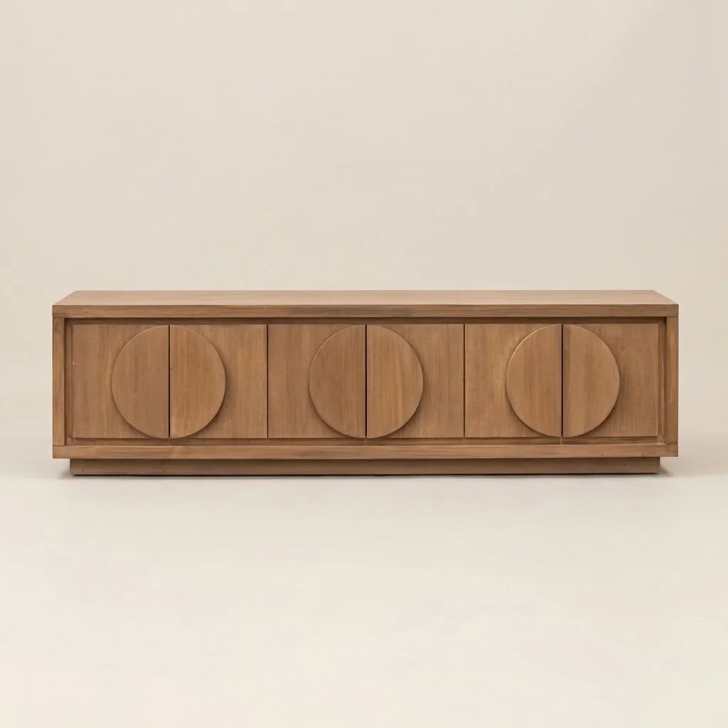 Halo Wooden TV Unit