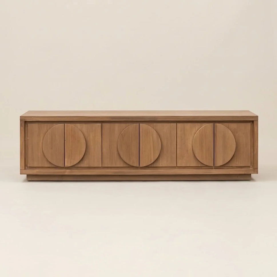 Halo Wooden TV Unit