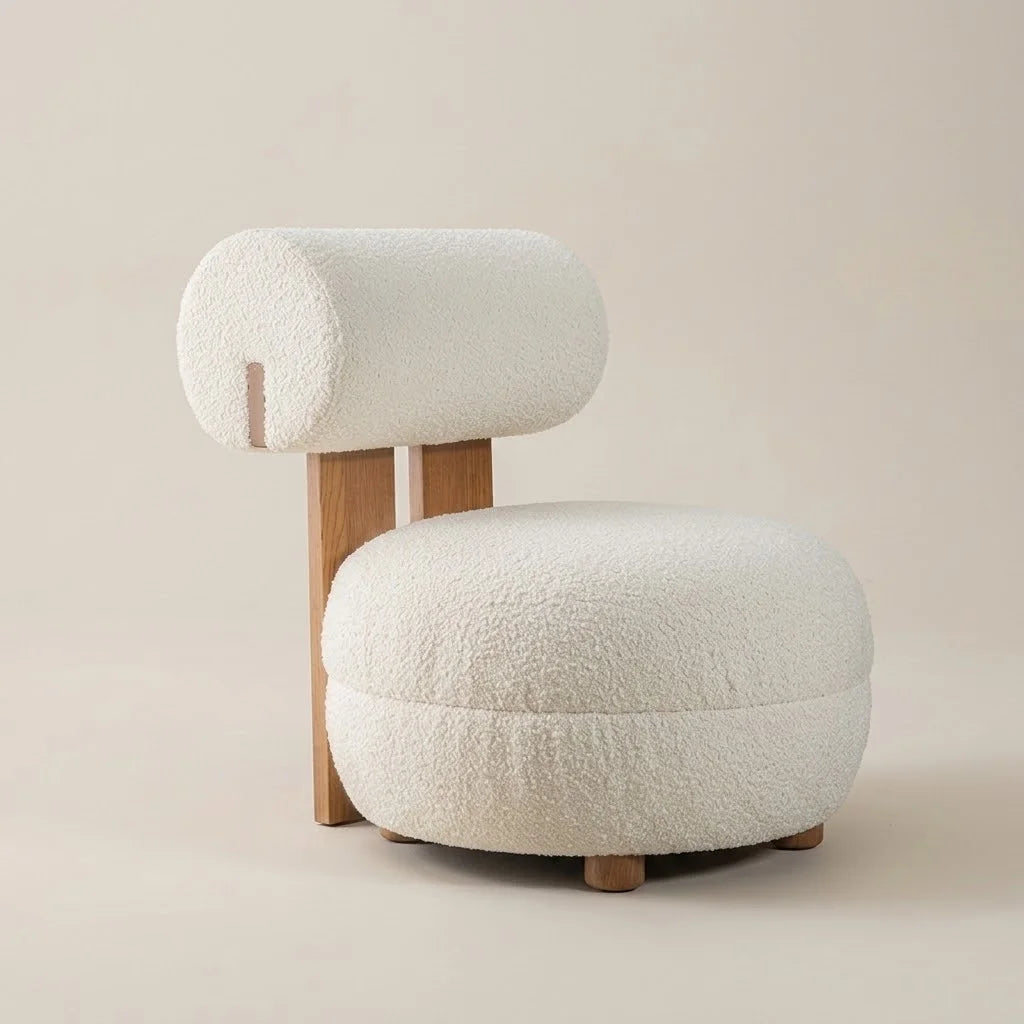 Lumora Wooden Lounge Chair