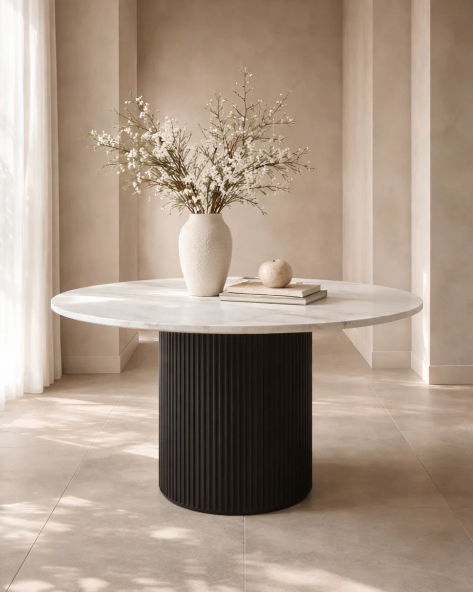 Lunaro Marble Dining Table