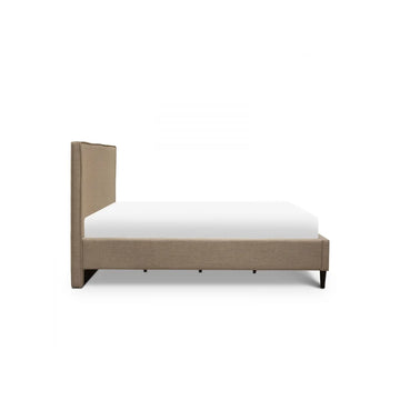 Melo Beige Upholstered Bed (3 Sizes)