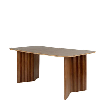 Meridian Brown Solid Oak Rectangular Dining Table (5 Sizes)