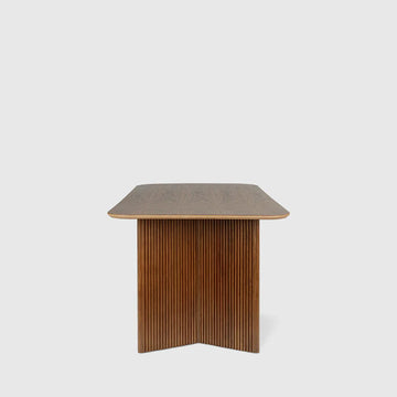 Meridian Brown Solid Oak Rectangular Dining Table (5 Sizes)