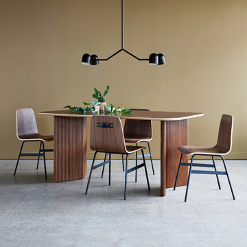 Meridian Brown Solid Oak Rectangular Dining Table (5 Sizes)