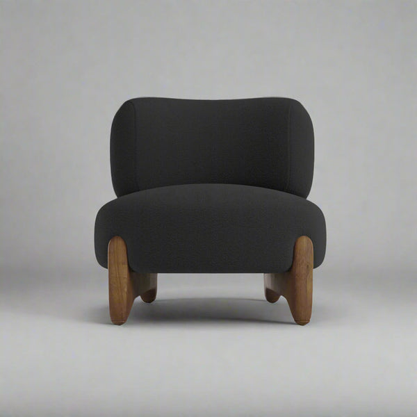 Milo Wooden Accent Chair