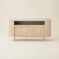 Monza Fluted Wooden Sideboard