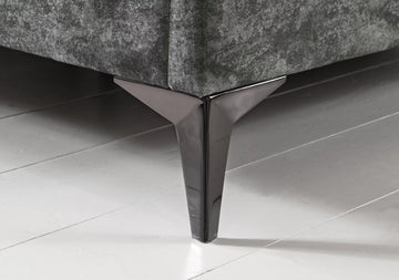 Nyrex Grey Upholstered Storage Bed (3 Sizes)