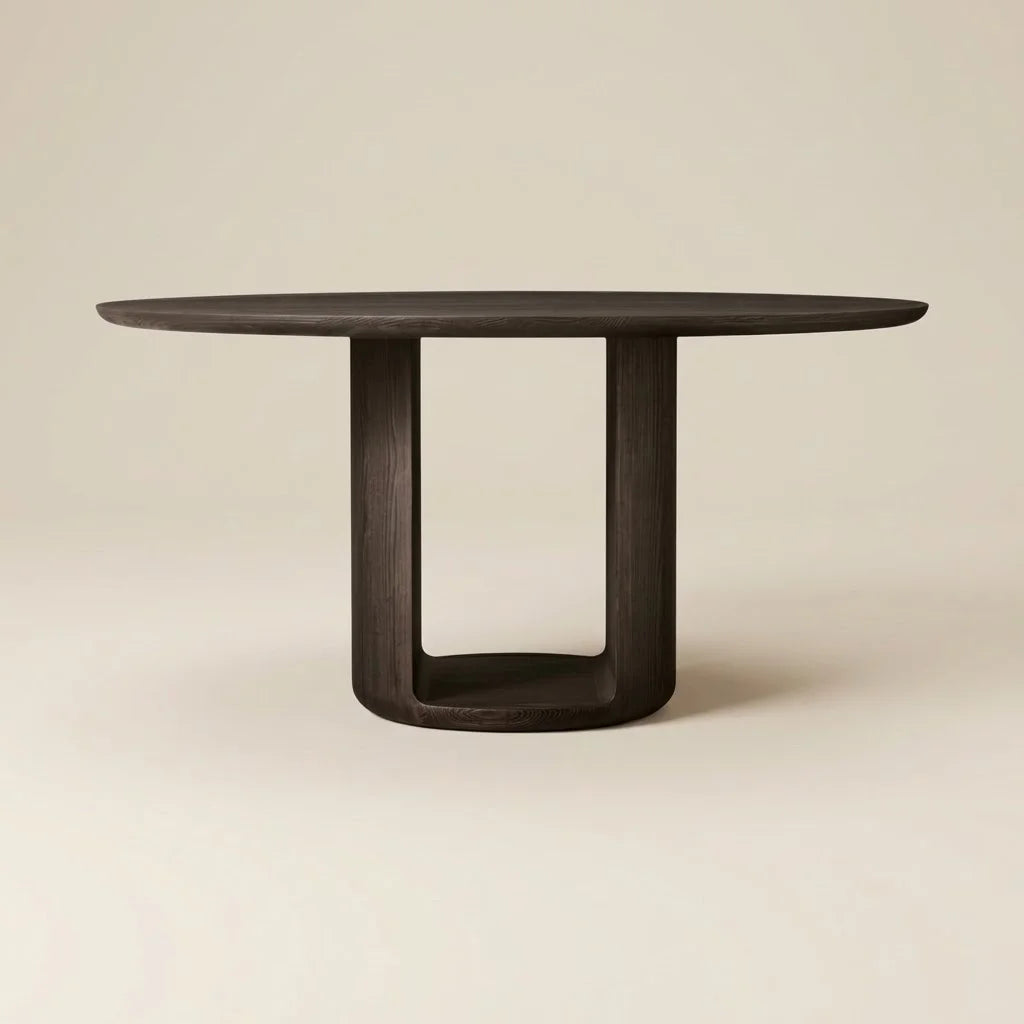 Varo Solid Wood Round Dining Table (5 Sizes)