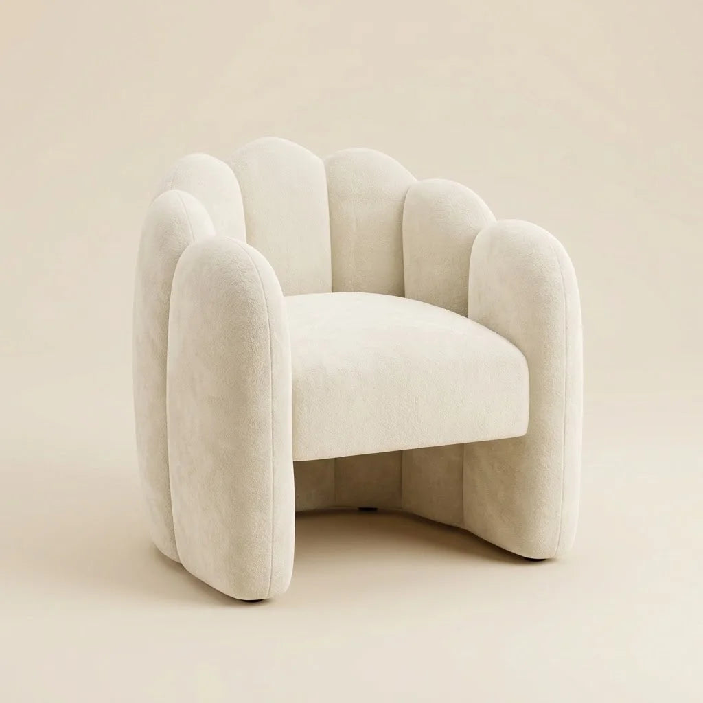 Velora Cream Accent Chair