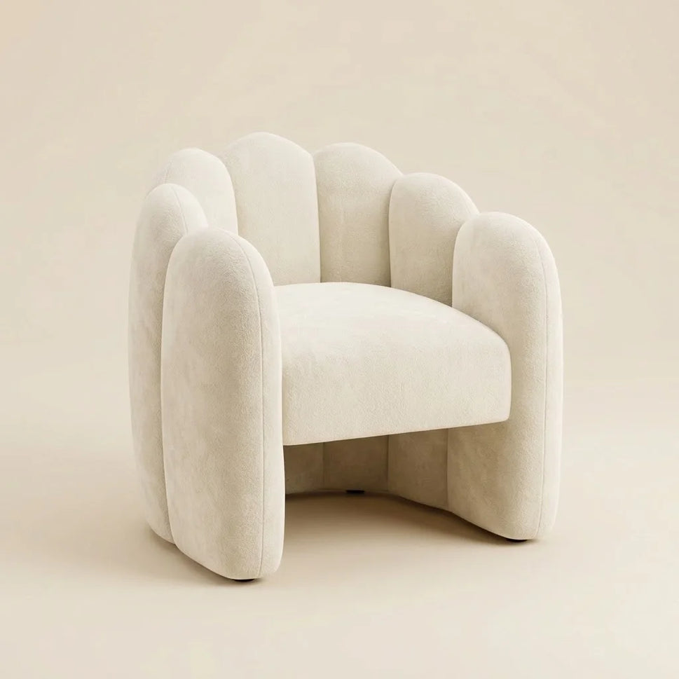 Velora Cream Accent Chair