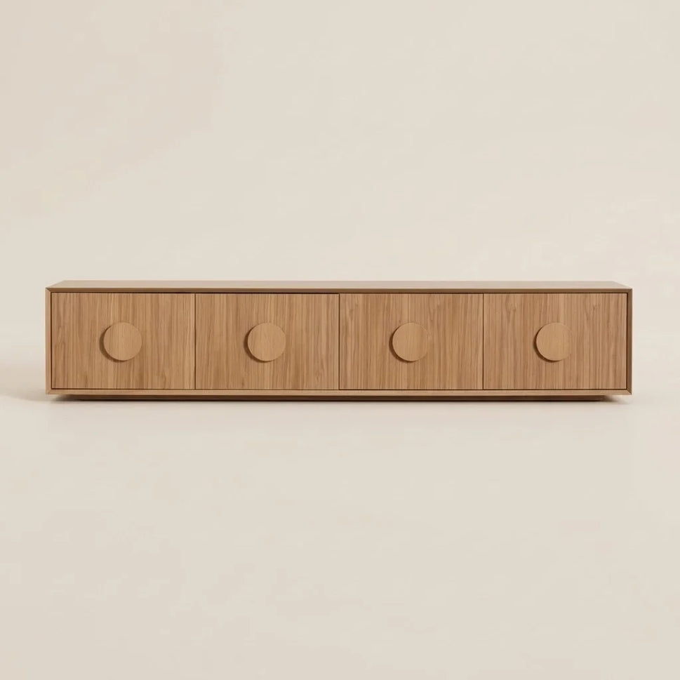 Verno Low Wooden TV Unit