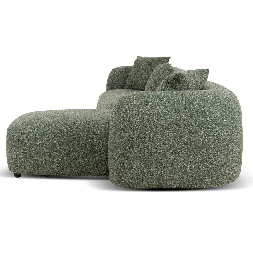 Verona Right-Chaise Sculpted Sofa