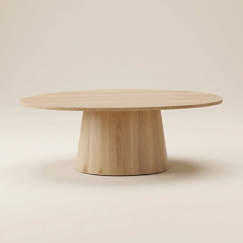 Willowcrest Natural Wood Oval Dining Table (5 Sizes)