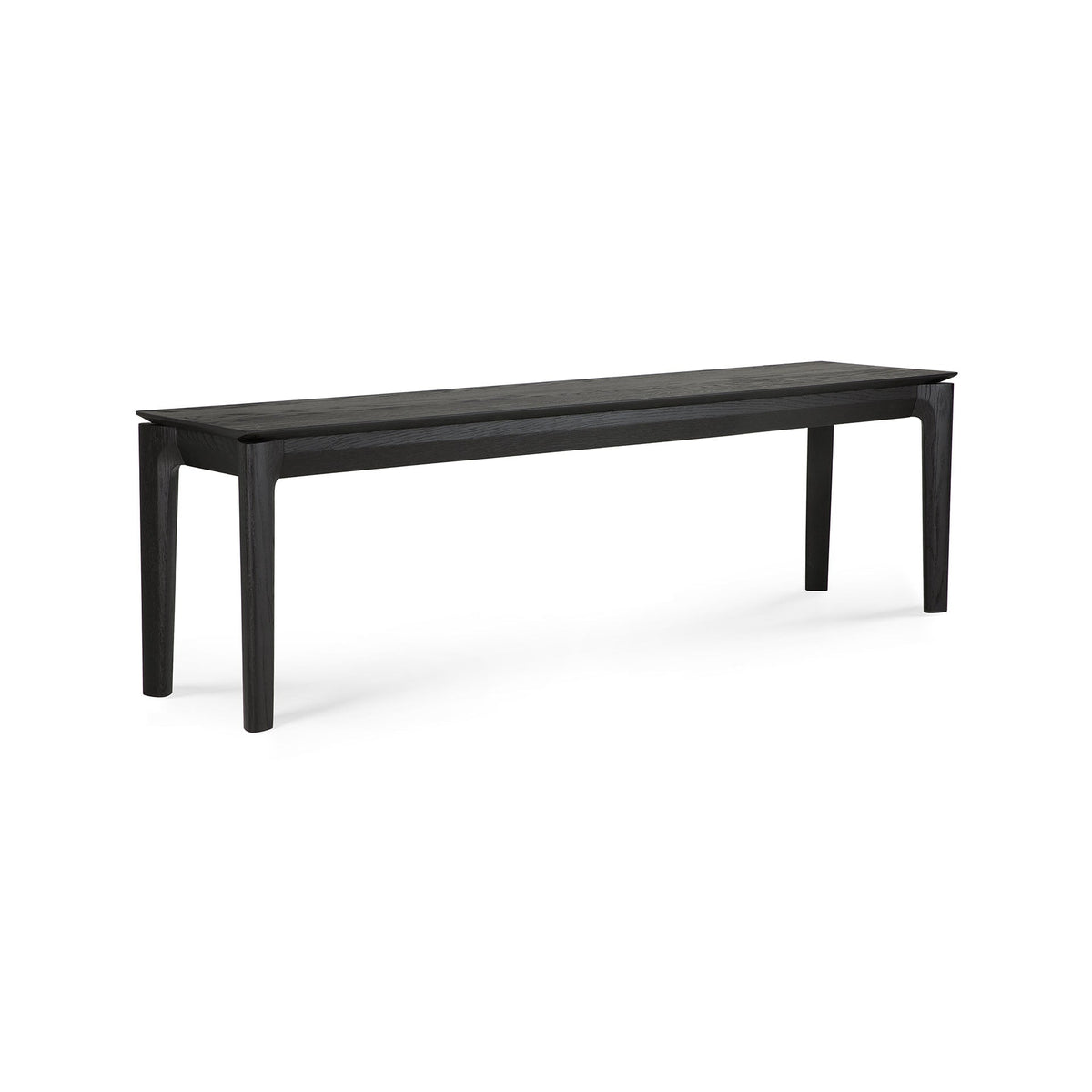 Bok Black Oak Bench, angled view