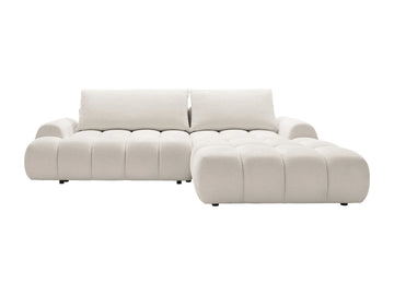 Amira 5 Seater Chenille L-Shape Corner Sofa Bed