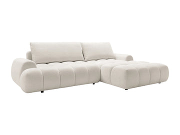 Amira 5 Seater Chenille L-Shape Corner Sofa Bed