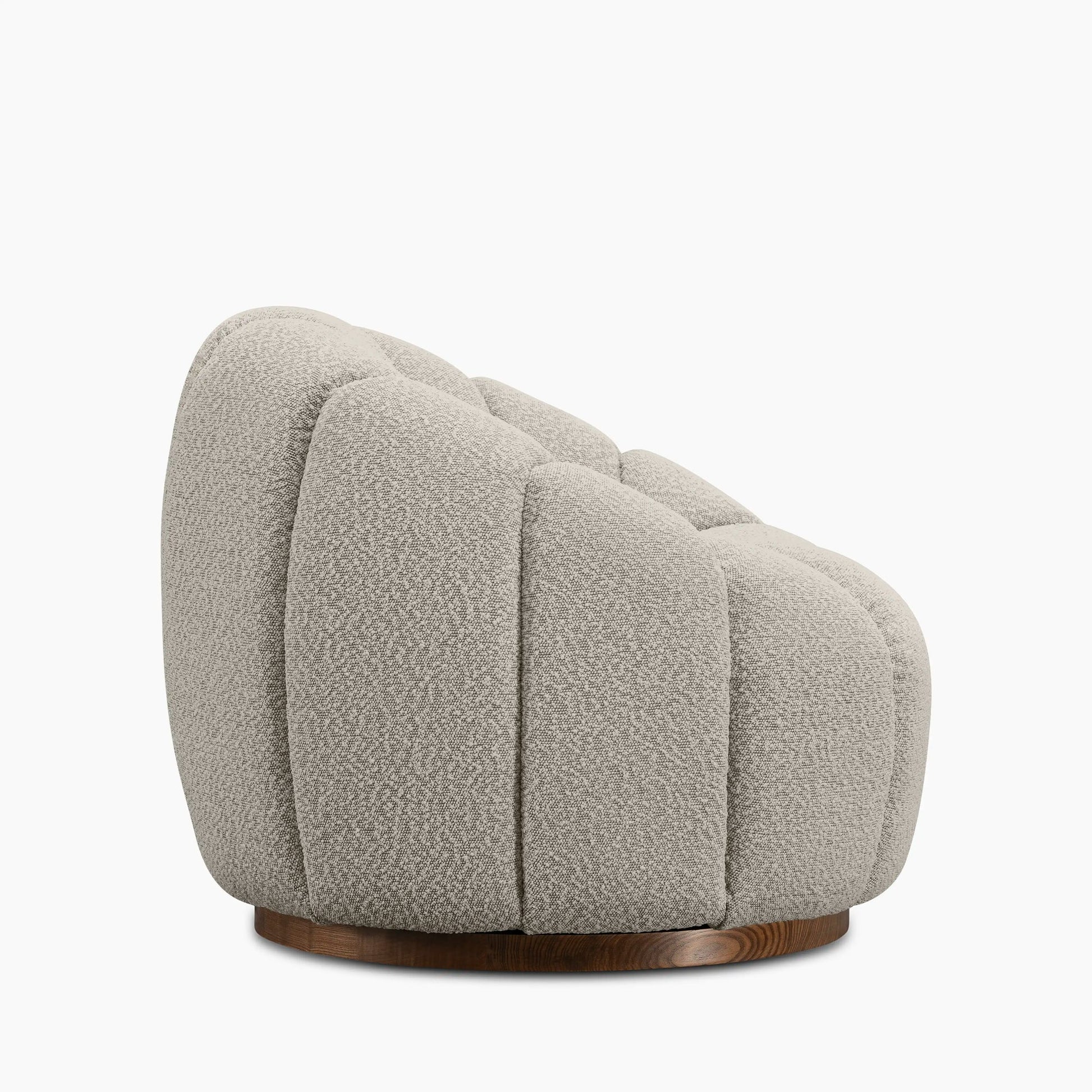 Aria Swivel Accent Chair – Cream