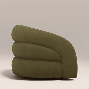 Elina Olive Green Accent Chair