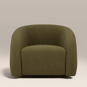 Elina Olive Green Accent Chair