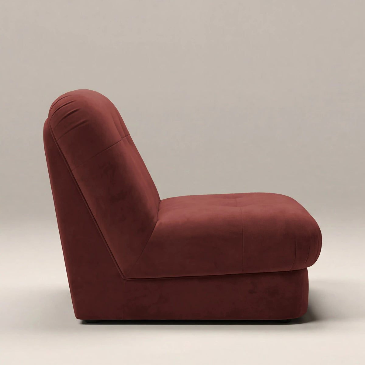Freya Armchair – Rust Fabric
