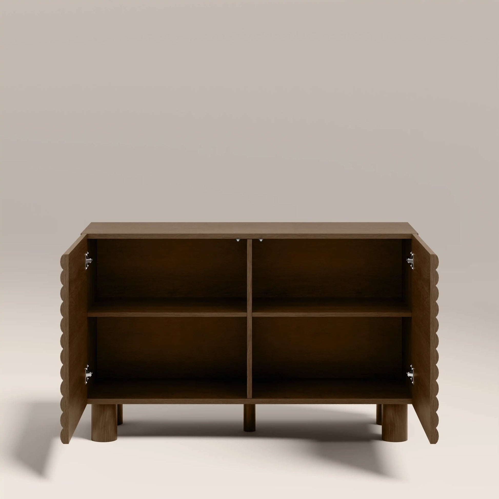 Isla 2 Door Sideboard – Burgundy