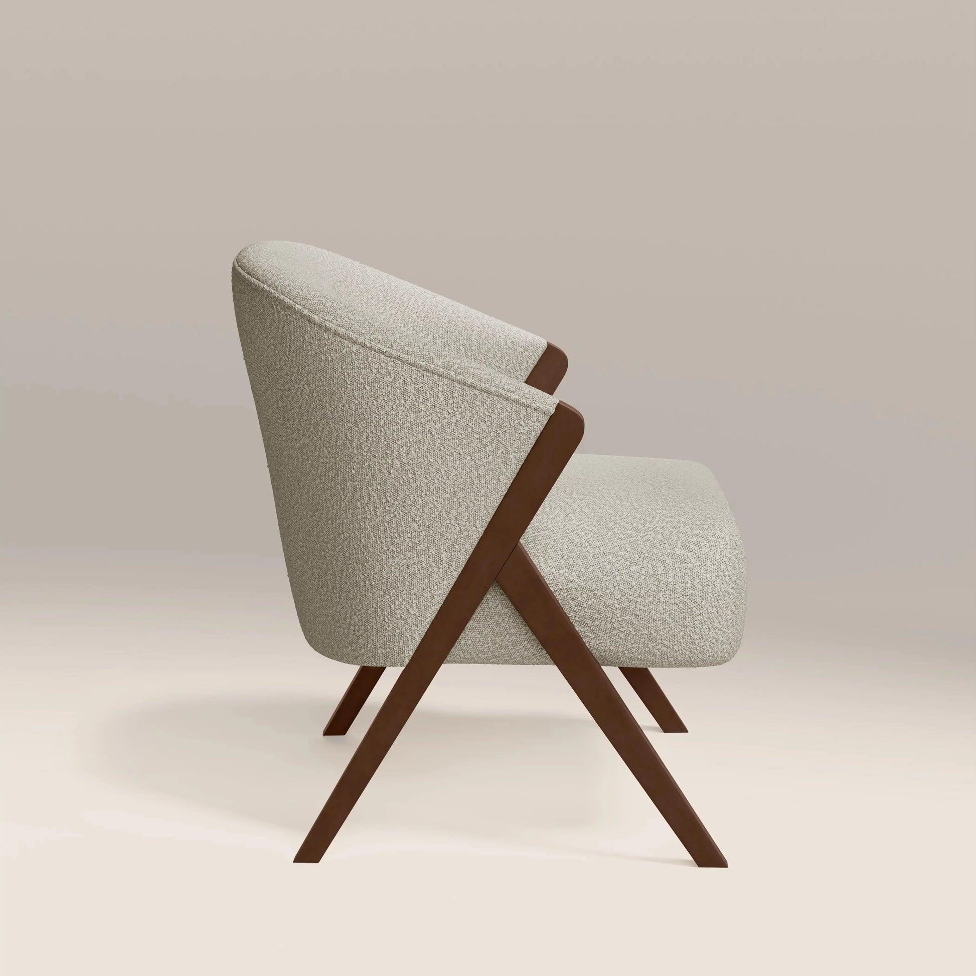 Kiya Accent Chair – Cream