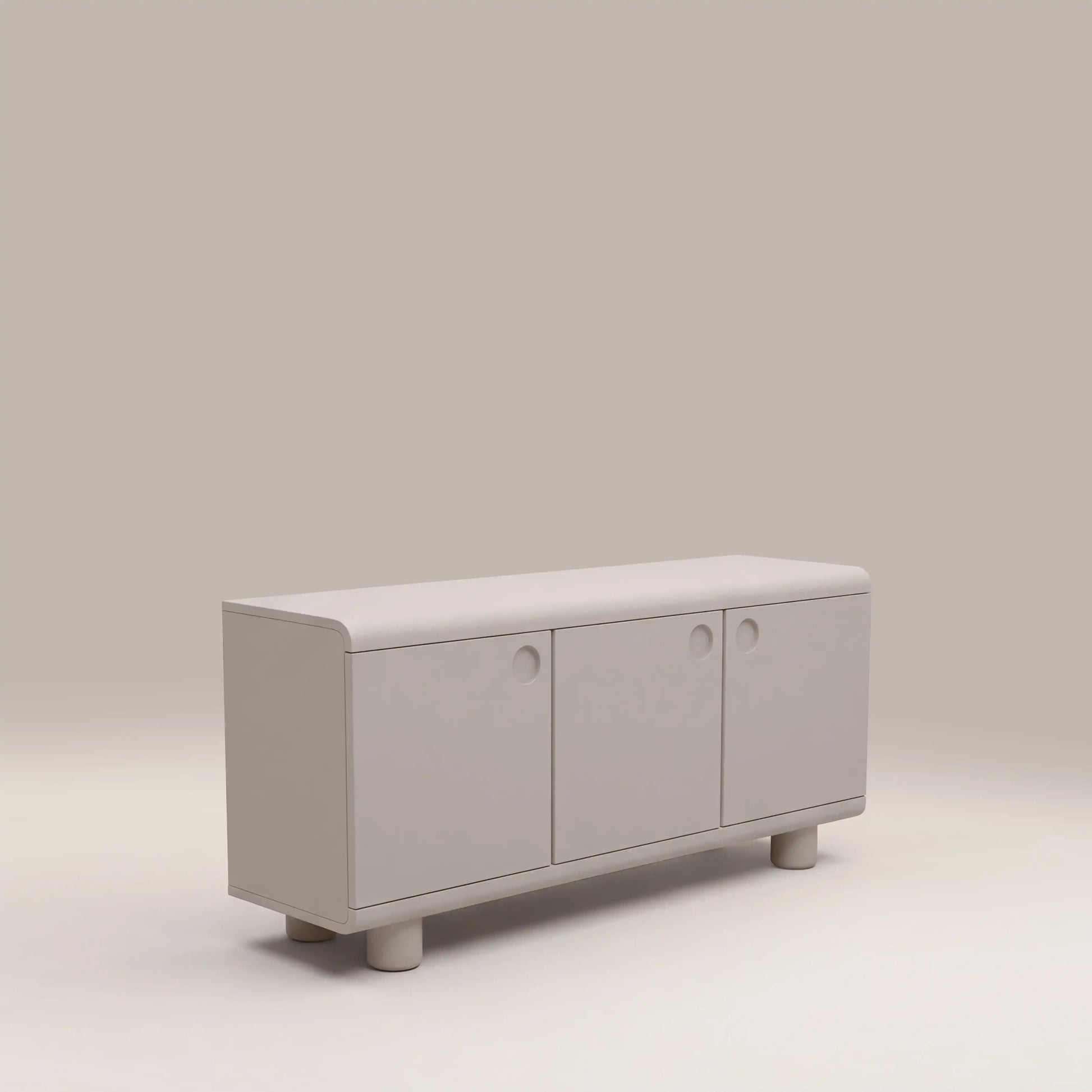 Mila 3-Door Sideboard – Light Grey
