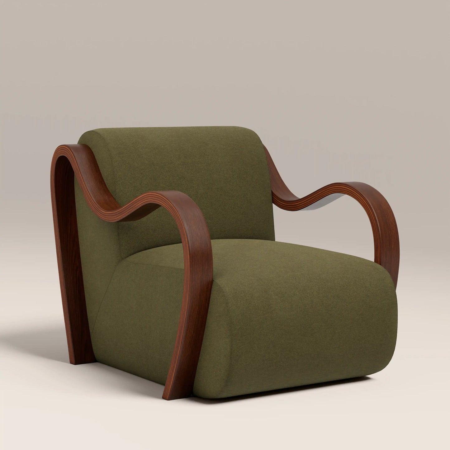 Same accent chair in green