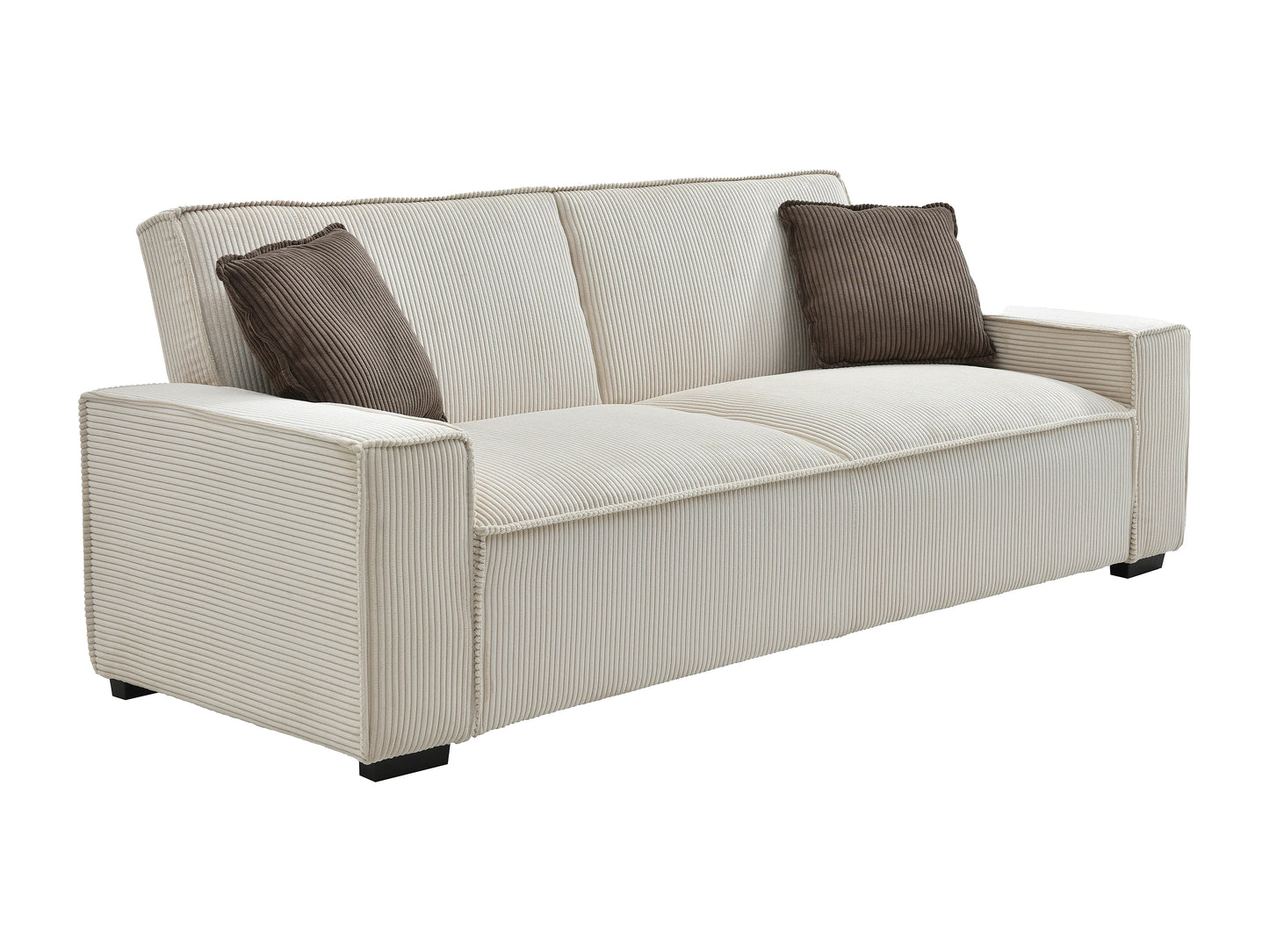 Noor sofa bed converted into a bed