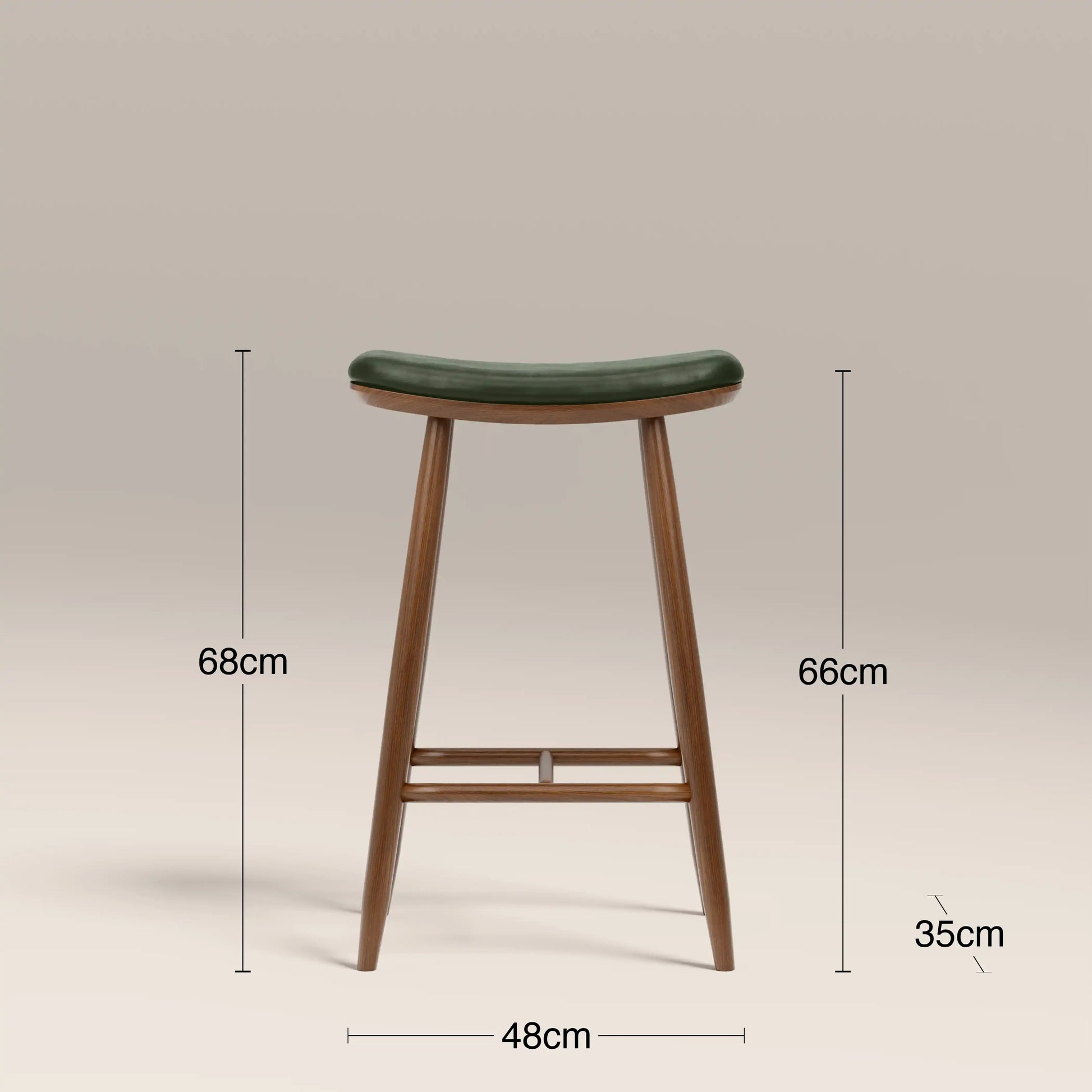 Nora Kitchen Stool – Green